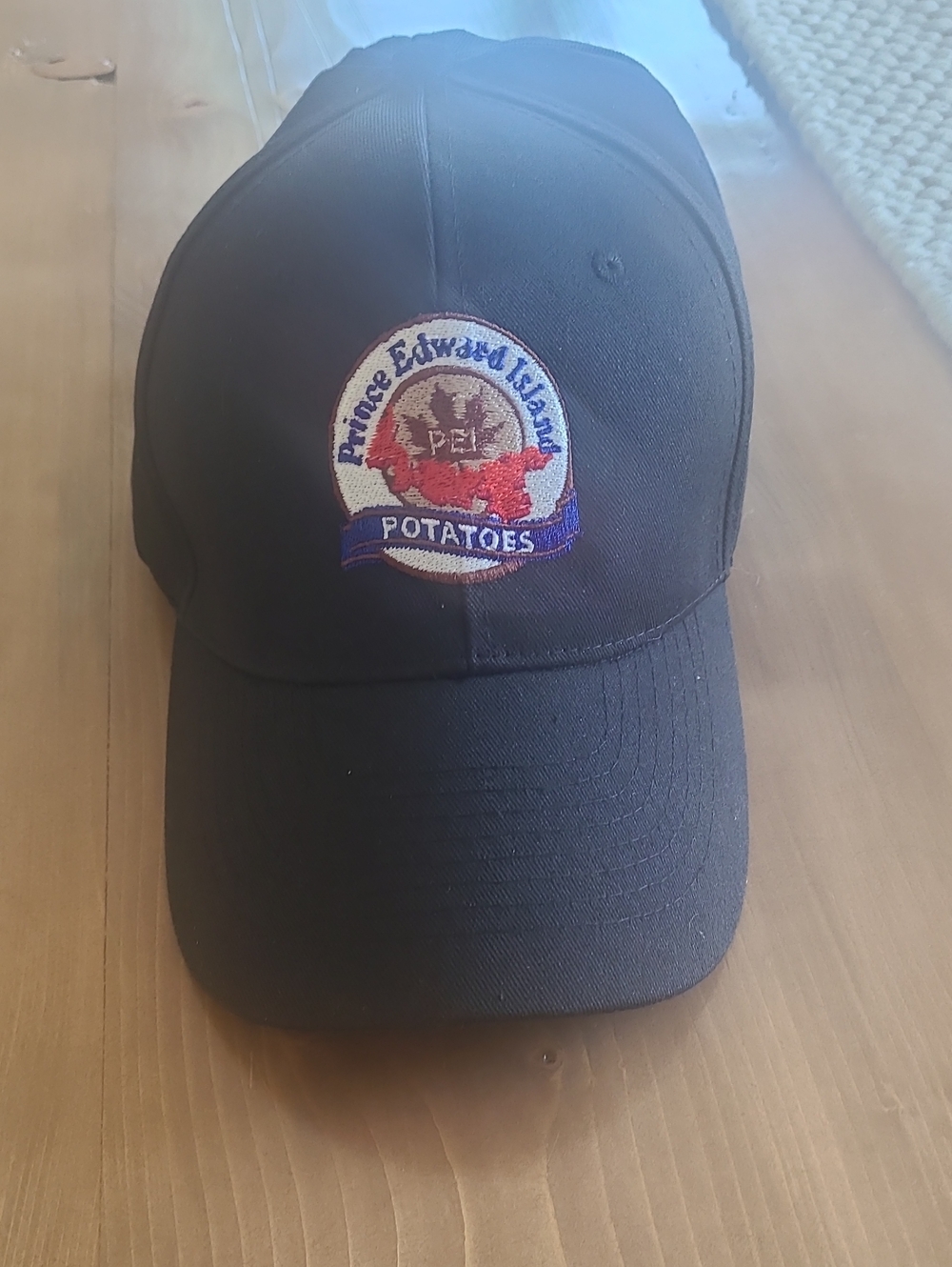 Prince Edward Island Potatoes Black Baseball Cap